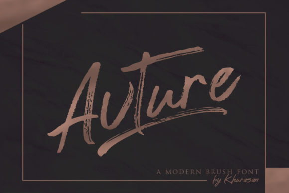 Avture: A Modern Handwritten Typeface for Web Design