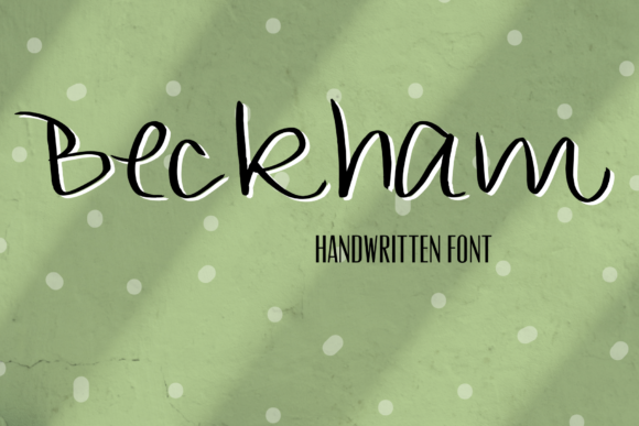 Beckham Font Review: Elevating Small Business Branding