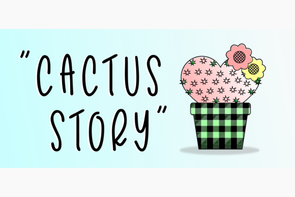Cactus Story: A Handwritten Font for Authentic Branding