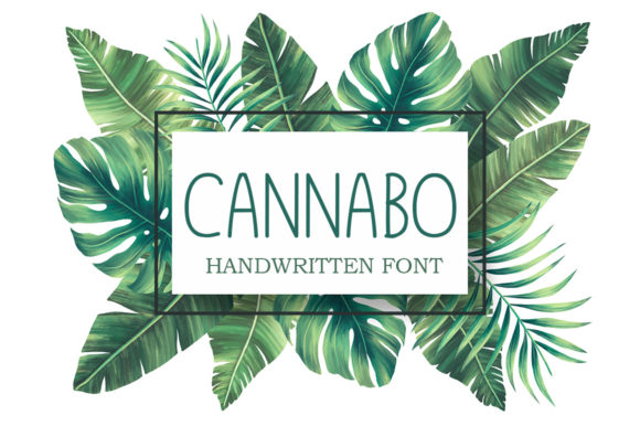 Cannabo Font: A Handwritten Typeface for Polished Branding