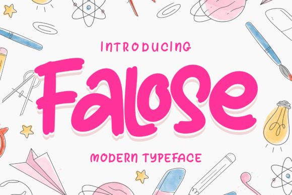 Falose Font: Elevate Your Brand with Elegant Handwritten Typography