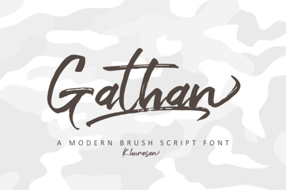 Gathan: The Handwritten Font That Elevates Your Brand Identity