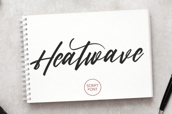 Heatwave: A Handwritten Font for Modern Editorial Design