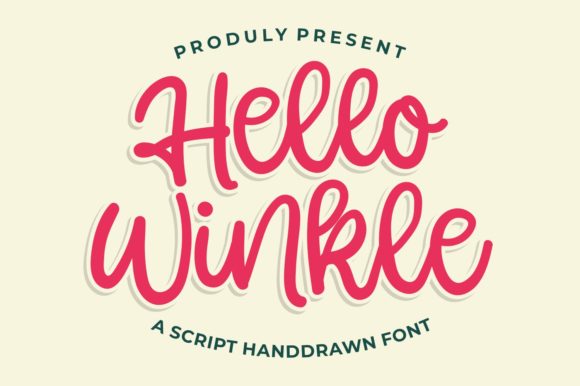 Hello Winkle Font Review: A Soft Script for Branding