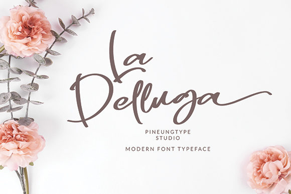 La Delluga: The Handwritten Font for Authentic Brands