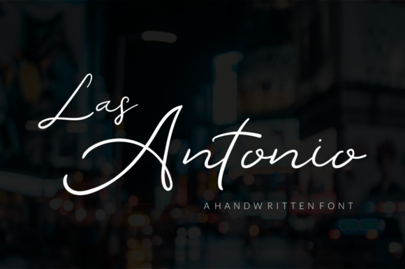 Las Antonio Font: Elevate Your Brand with Elegant Script