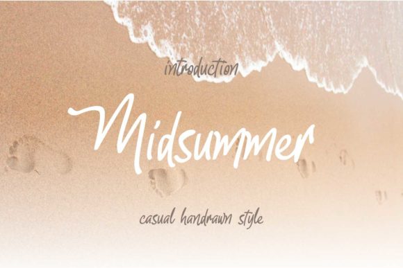 Midsummer Font: Elevating Web Design with Handwritten Style