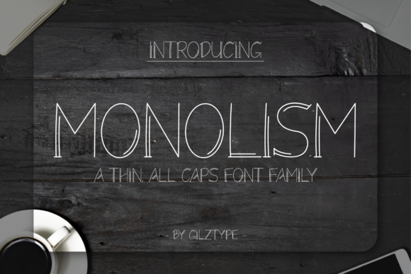 Monolism: A Minimalist Handwritten Font for Editorial Design