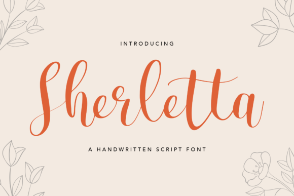 Sherletta: A Timeless Handwritten Font for Your Brand