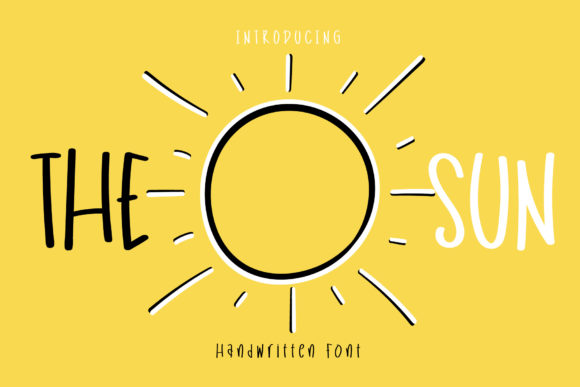 The Sun: A Radiant Script for Bold Brand Identity
