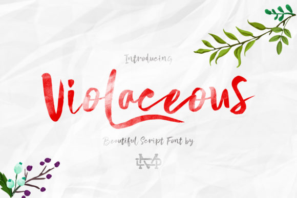 Violaceous: A Timeless Handwritten Font for Modern Web Design