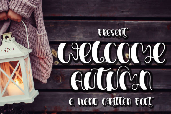 Welcome Autumn: A Handwritten Font for Small Business Branding